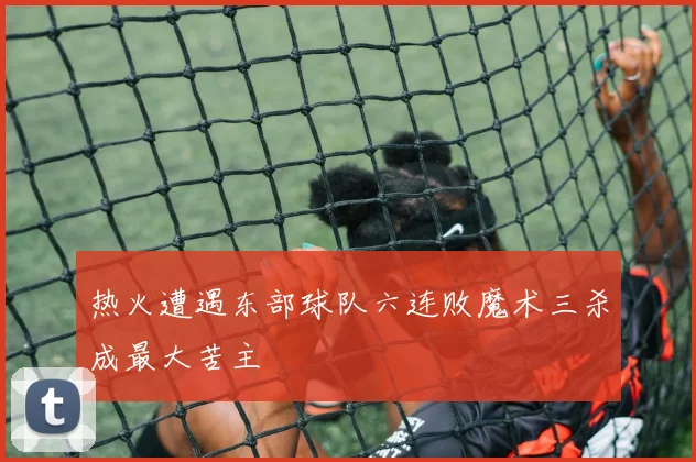 热火遭遇东部球队六连败魔术三杀成最大苦主