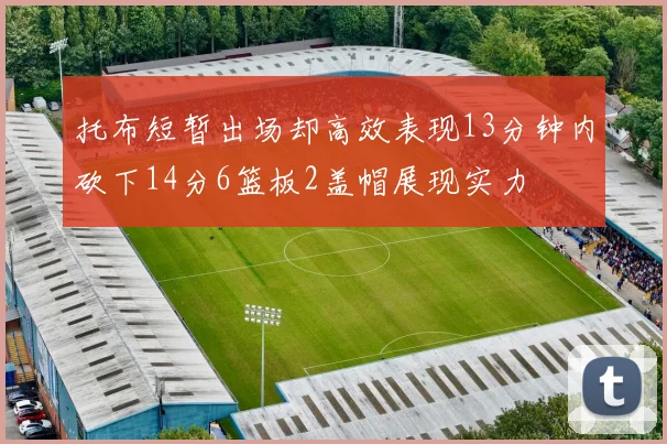 托布短暂出场却高效表现13分钟内砍下14分6篮板2盖帽展现实力